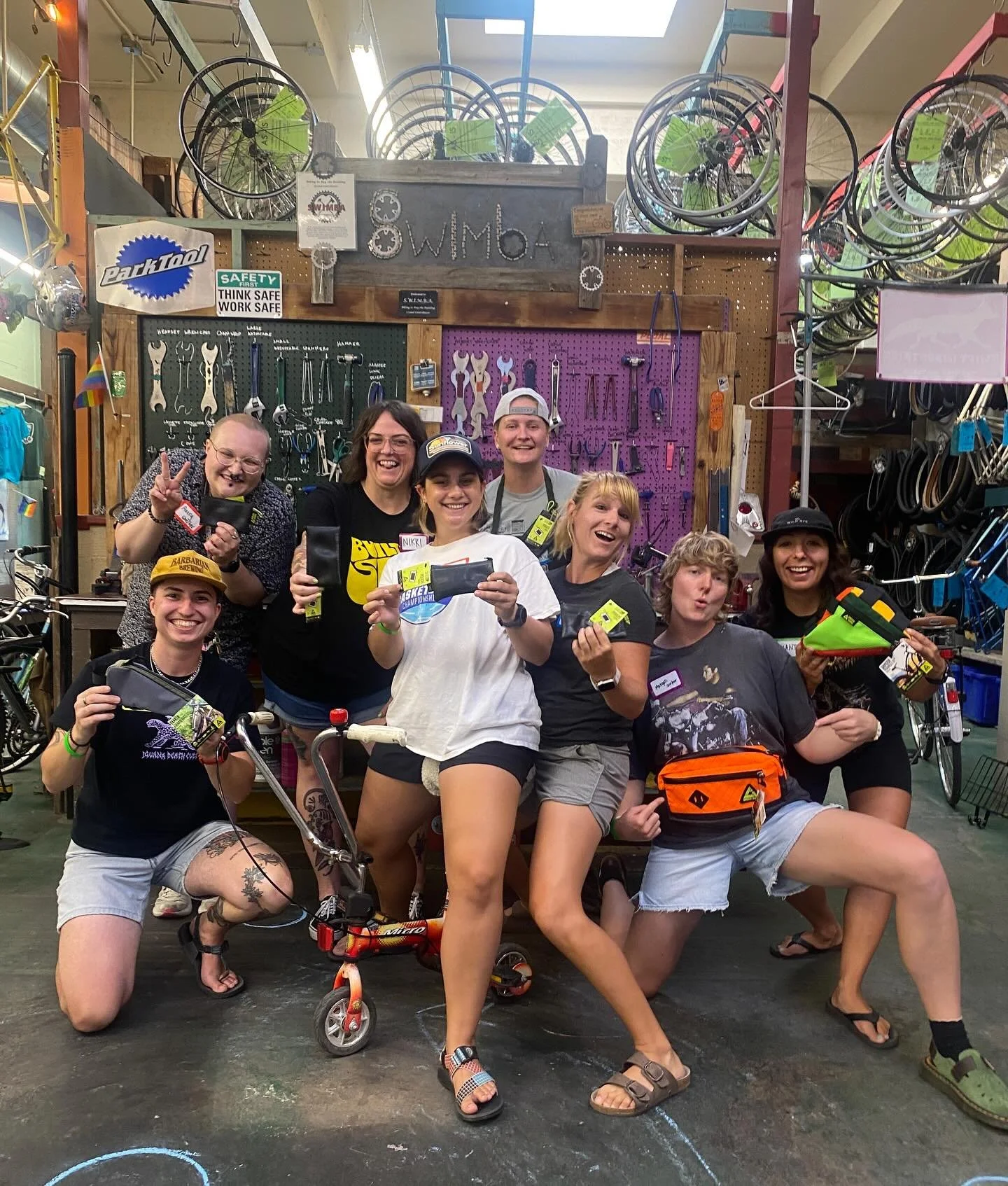 FEM Night is back next Friday, November 7th, from 6 - 8 PM at the BBP shop!

This monthly gathering creates a welcoming space for women, trans, non-binary, and gender-expansive folks to connect, work on bikes, and share community. Bring your bike, a 
