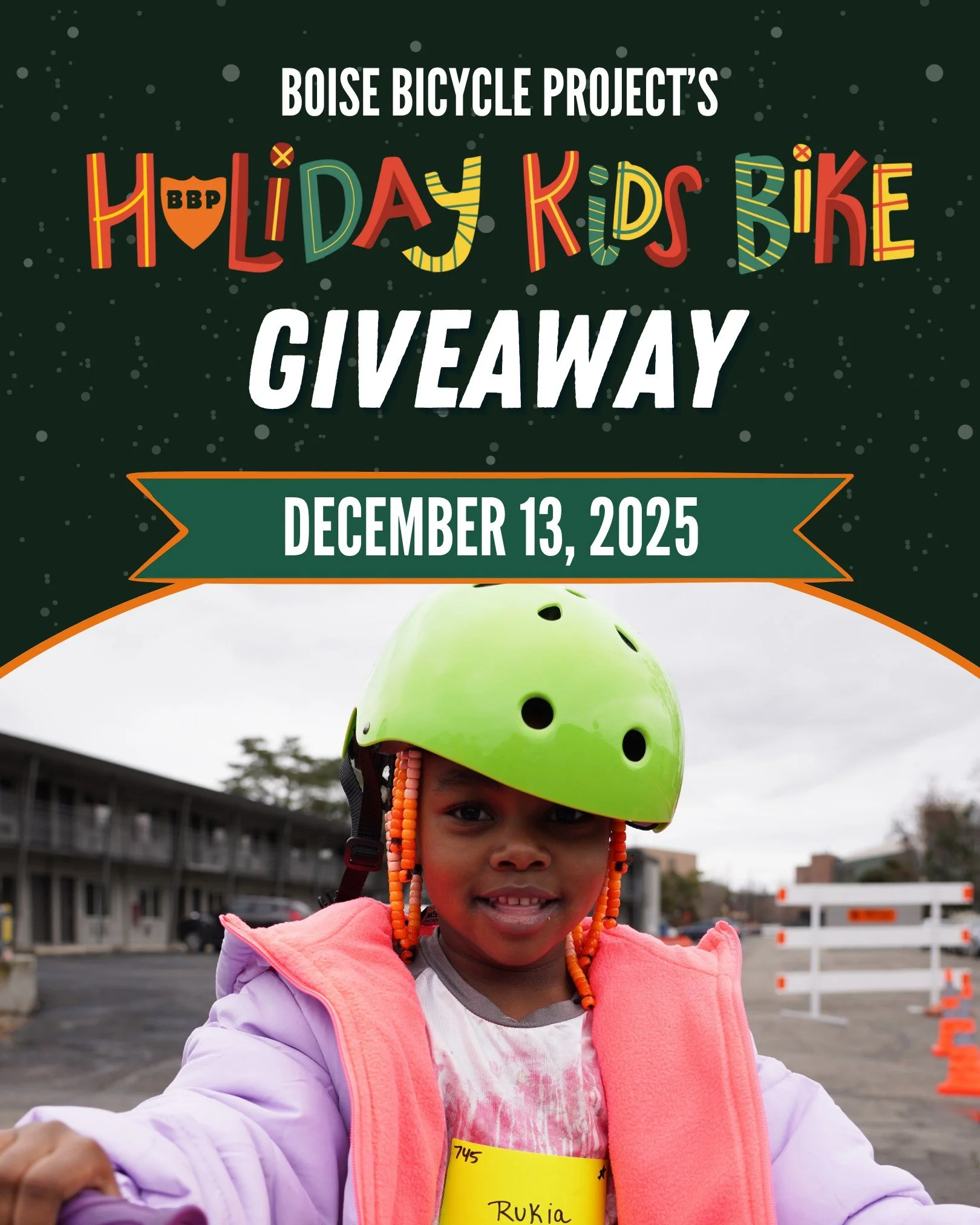 Since 2007, we&rsquo;ve hosted the Holiday Kids Bike Giveaway, providing more than 600 dream bikes to local kids who might not otherwise have one!

How does it happen? Well, our community partners connect us with kids who dream of owning a bike. Each