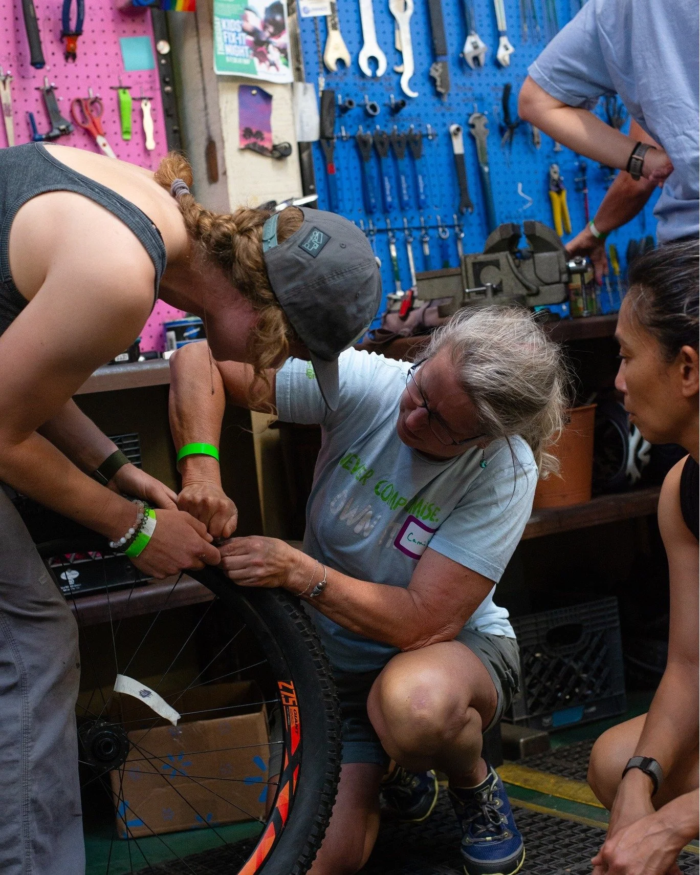 FEM Night is back in 2026! 🎉

FEM Night is a welcoming space for all women, trans, non-binary, and gender-expansive folks to build community around cycling and bicycle repair. This Friday, January 9th from 6 - 8 PM, bring your bike to the BBP shop f