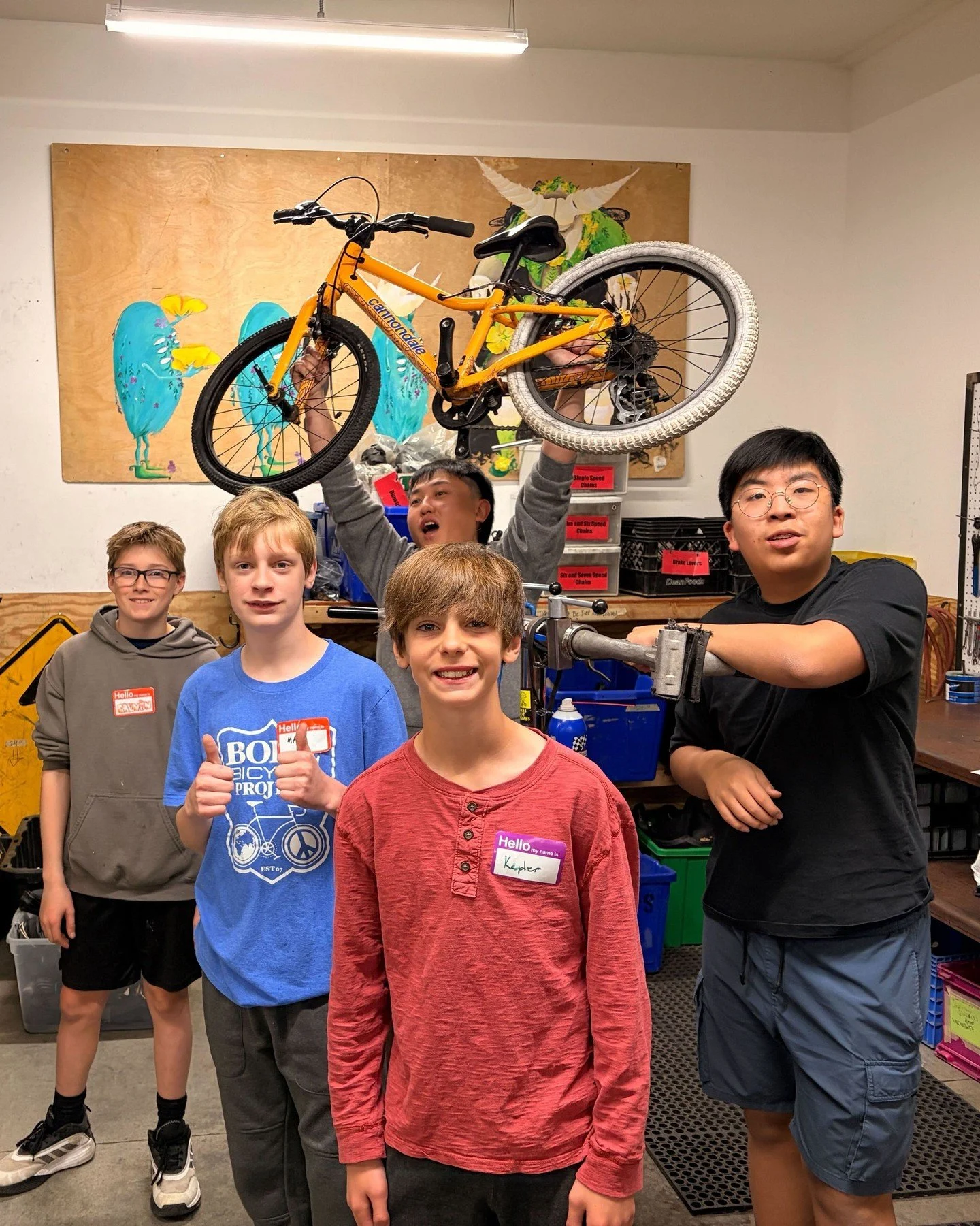 Today we're sharing a glimpse into our third space for teens, written by Anika Bennett, Programs Coordinator...

"Teen Earn-A-Bike is one of the programs I was most excited about taking on when I stepped into my new role as Programs Coordinator.