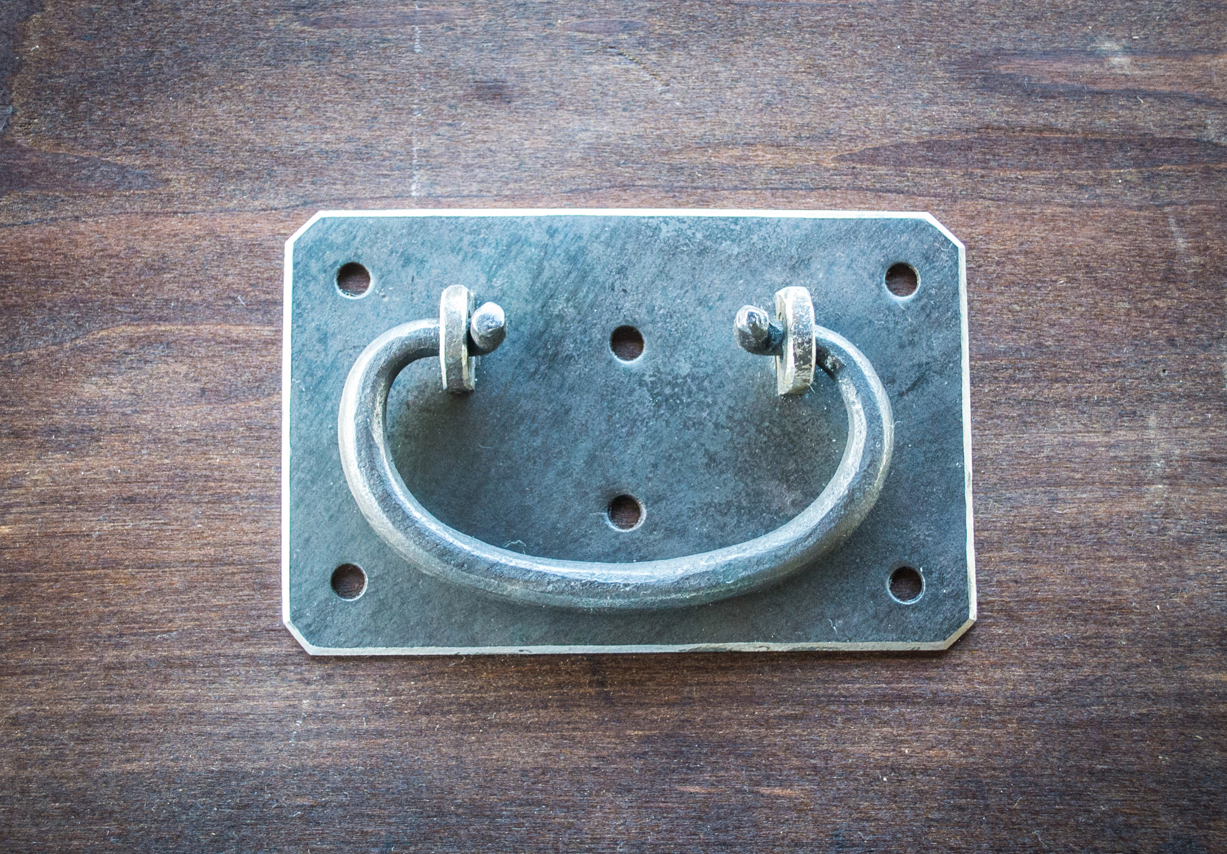 Chest Handles - Rectangle Plate - $225