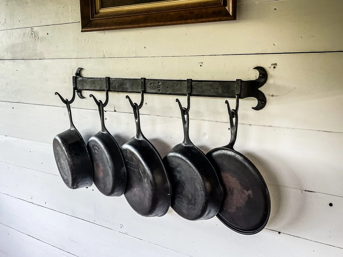 Hand Forged Kitchen Pot Rack - Classic Style