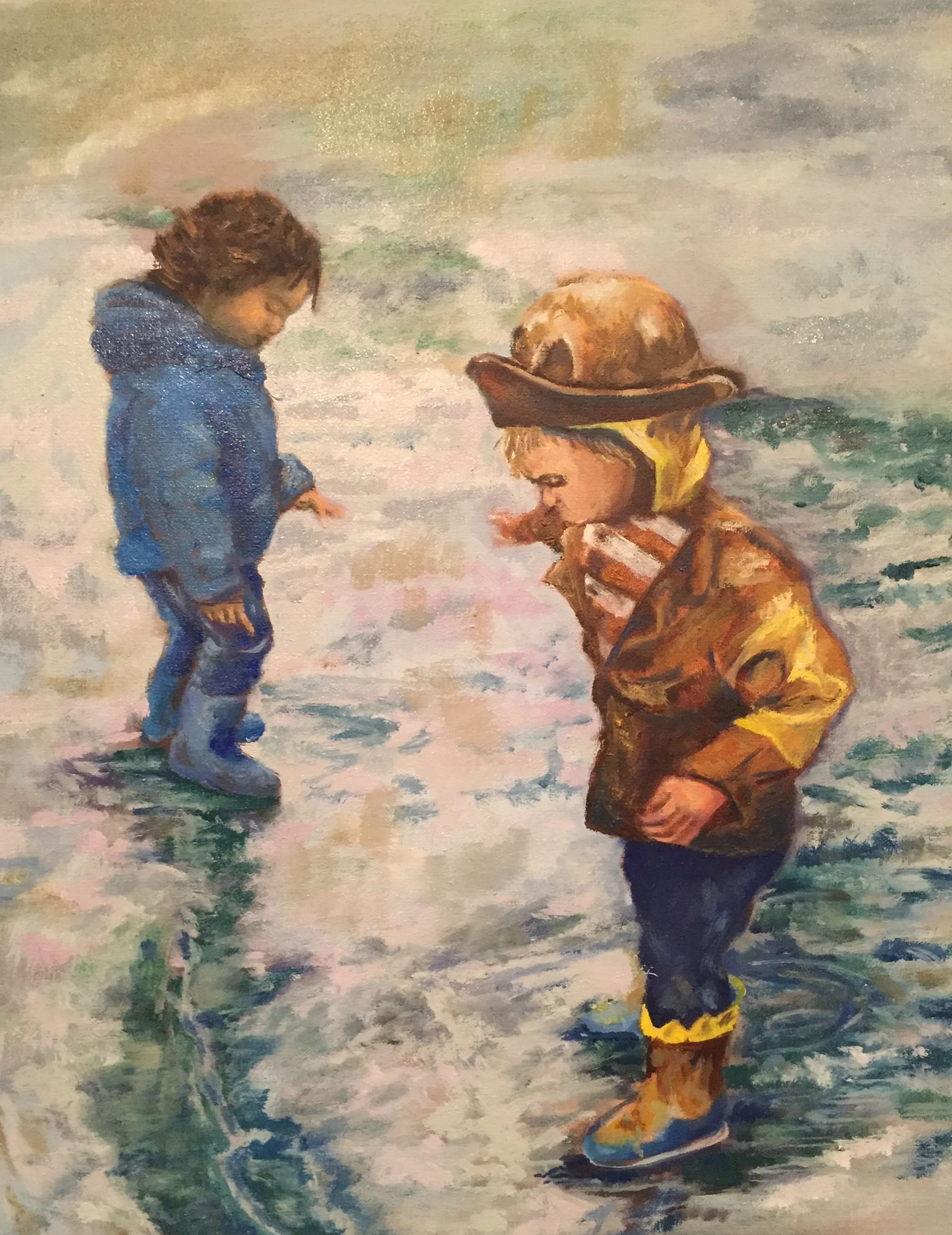  12 x 12 Oil on Canvas  