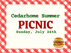 Cedarhome Summer Picnic