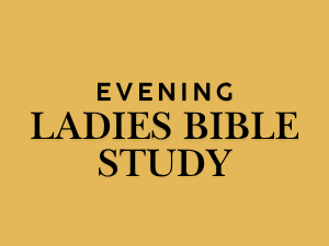 Evening- Ladies Bible Study 