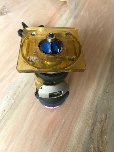 Ryobi Trim Router with 1/4” shank.