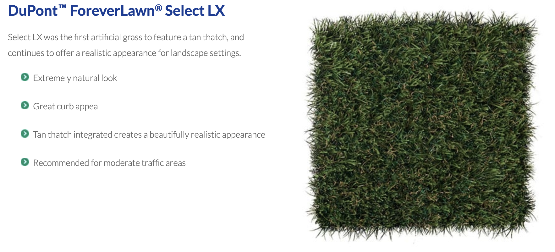 DuPont™ ForeverLawn®&nbsp;Select LX