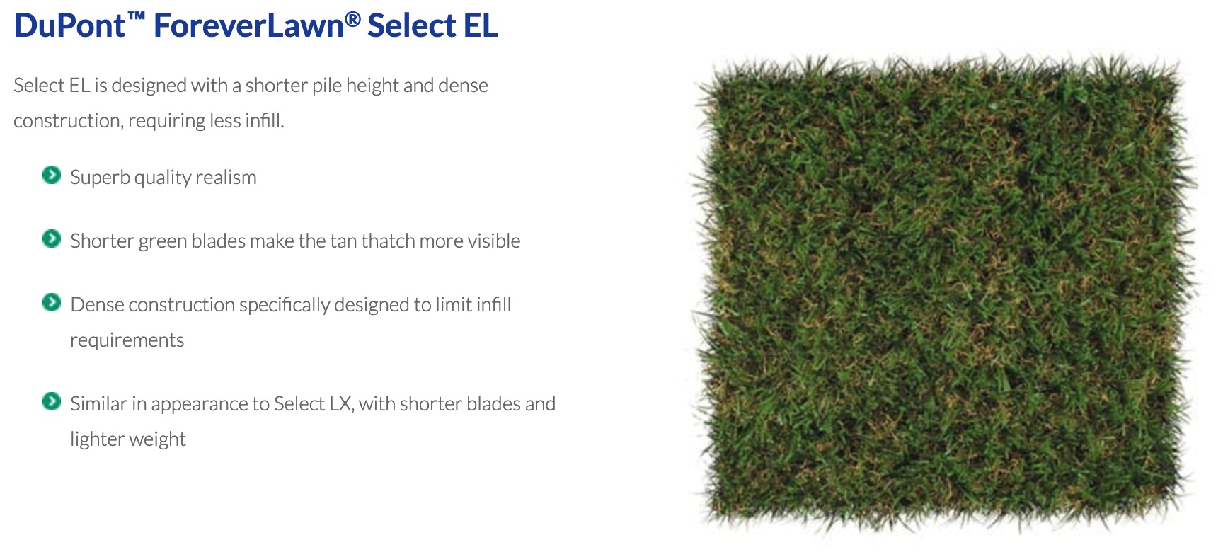 DuPont™ ForeverLawn®&nbsp;Select EL