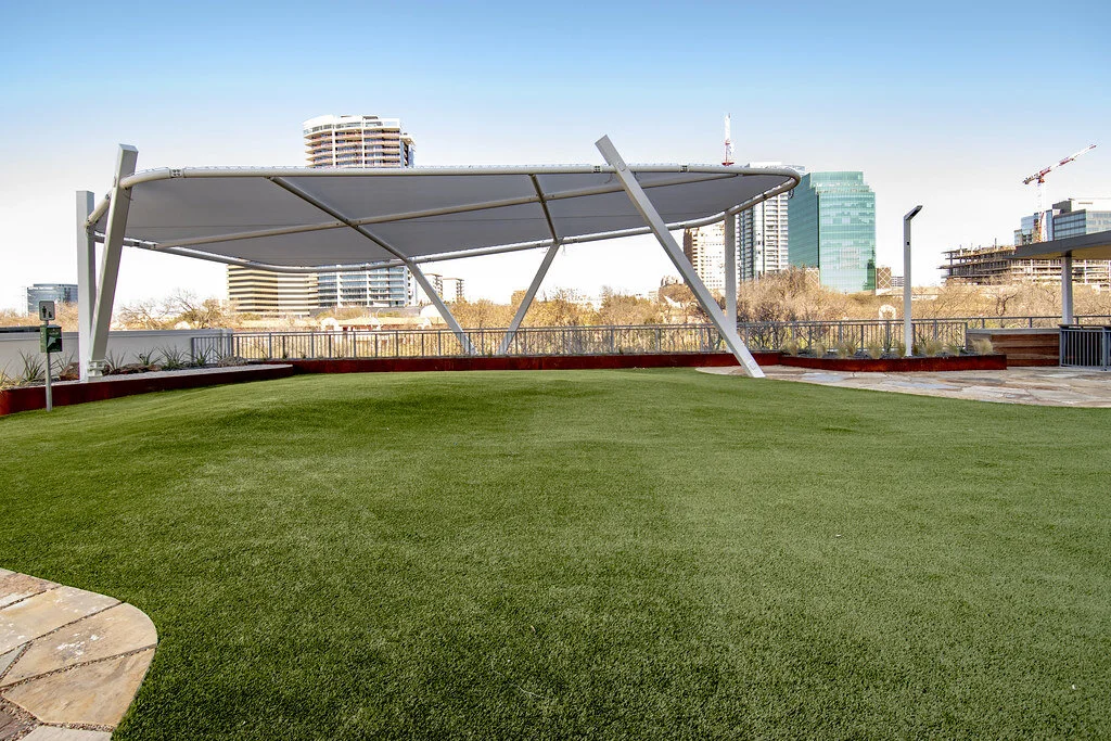 The Katy Rooftop Dog Park K9Grass ForeverLawn Texas — ForeverLawn Texas