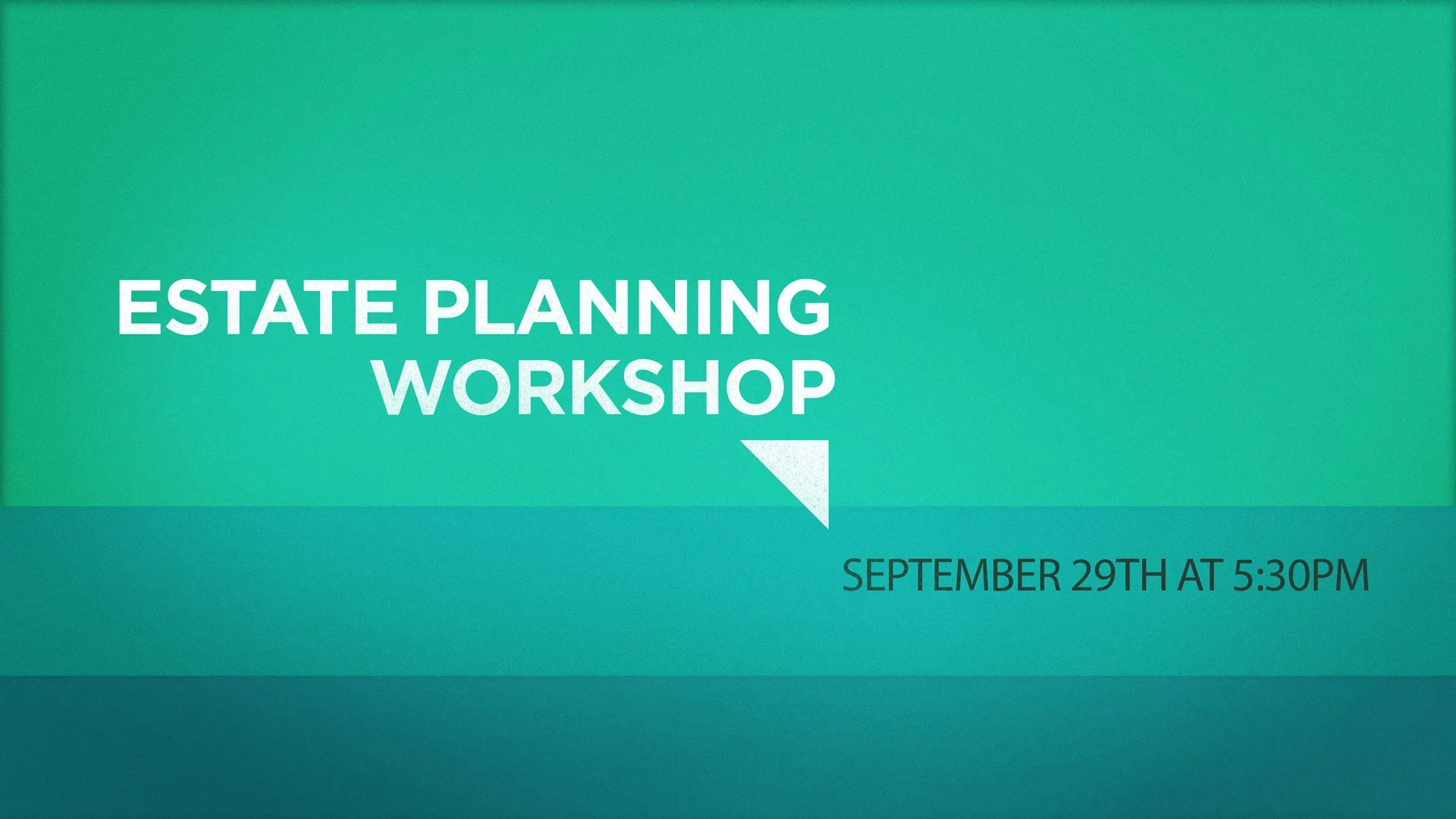 Financial Planning Workshop