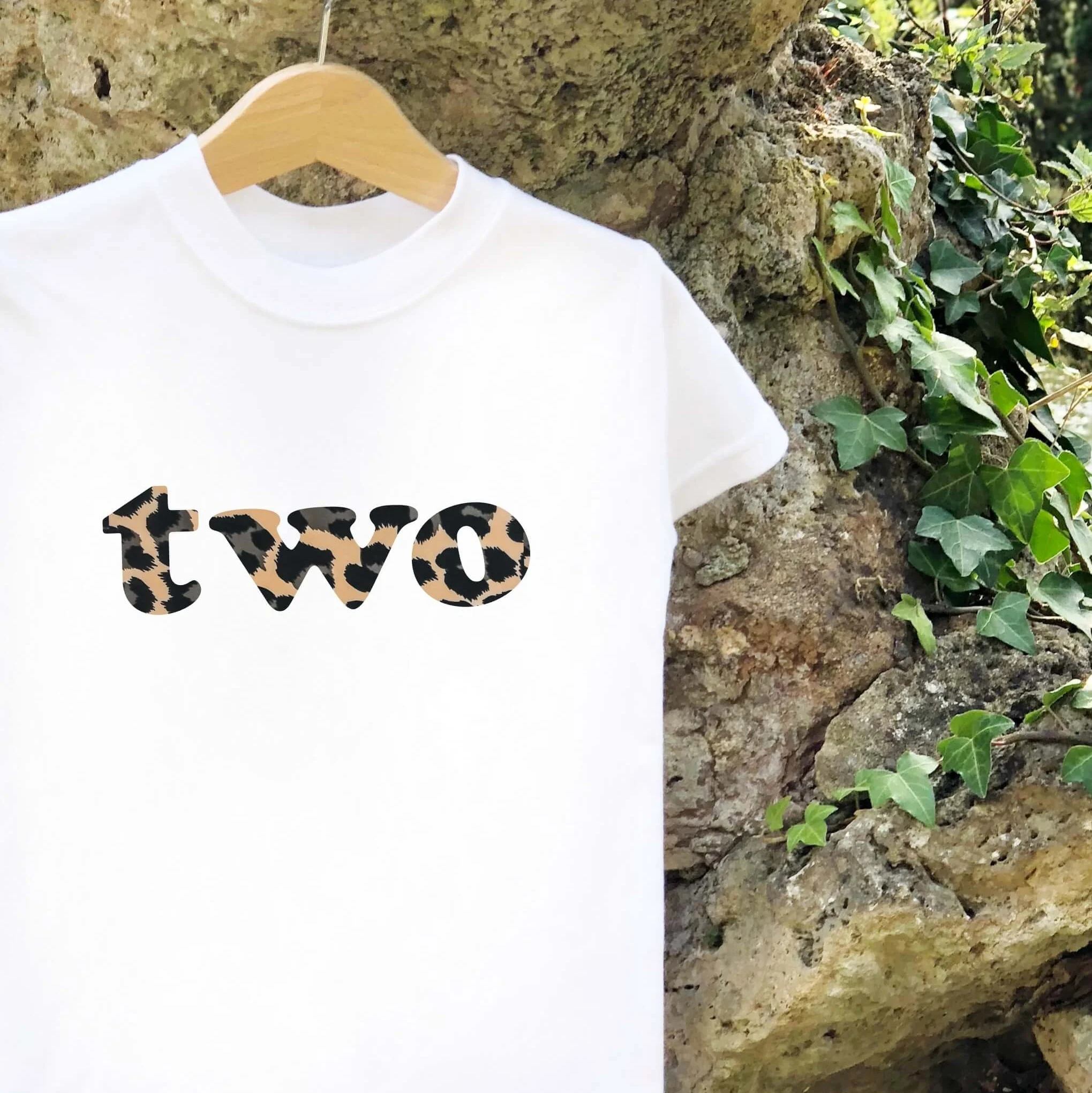 Two Leopard Print Number