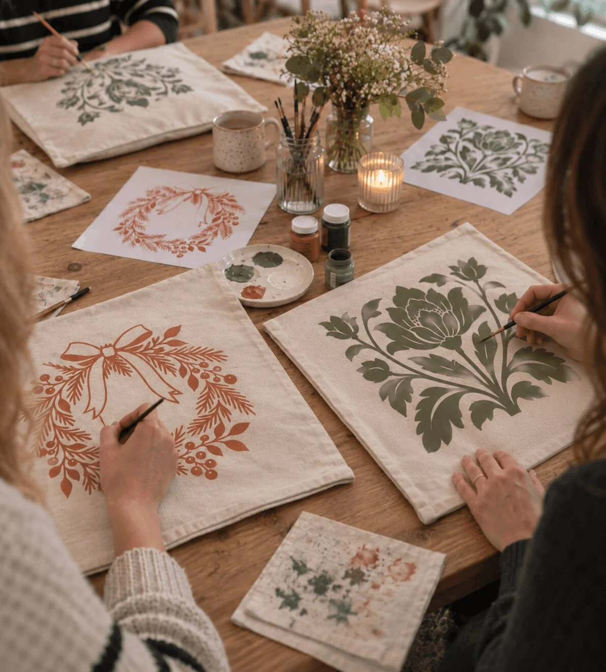 Cosy Season Cushion Painting : 2nd Nov, West Bridgford