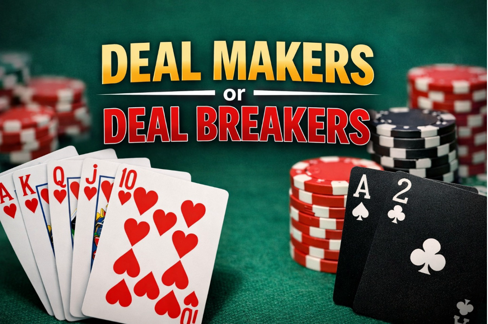 Deal Makers or Deal Breakers (Elective)- Online 1pm-5pm