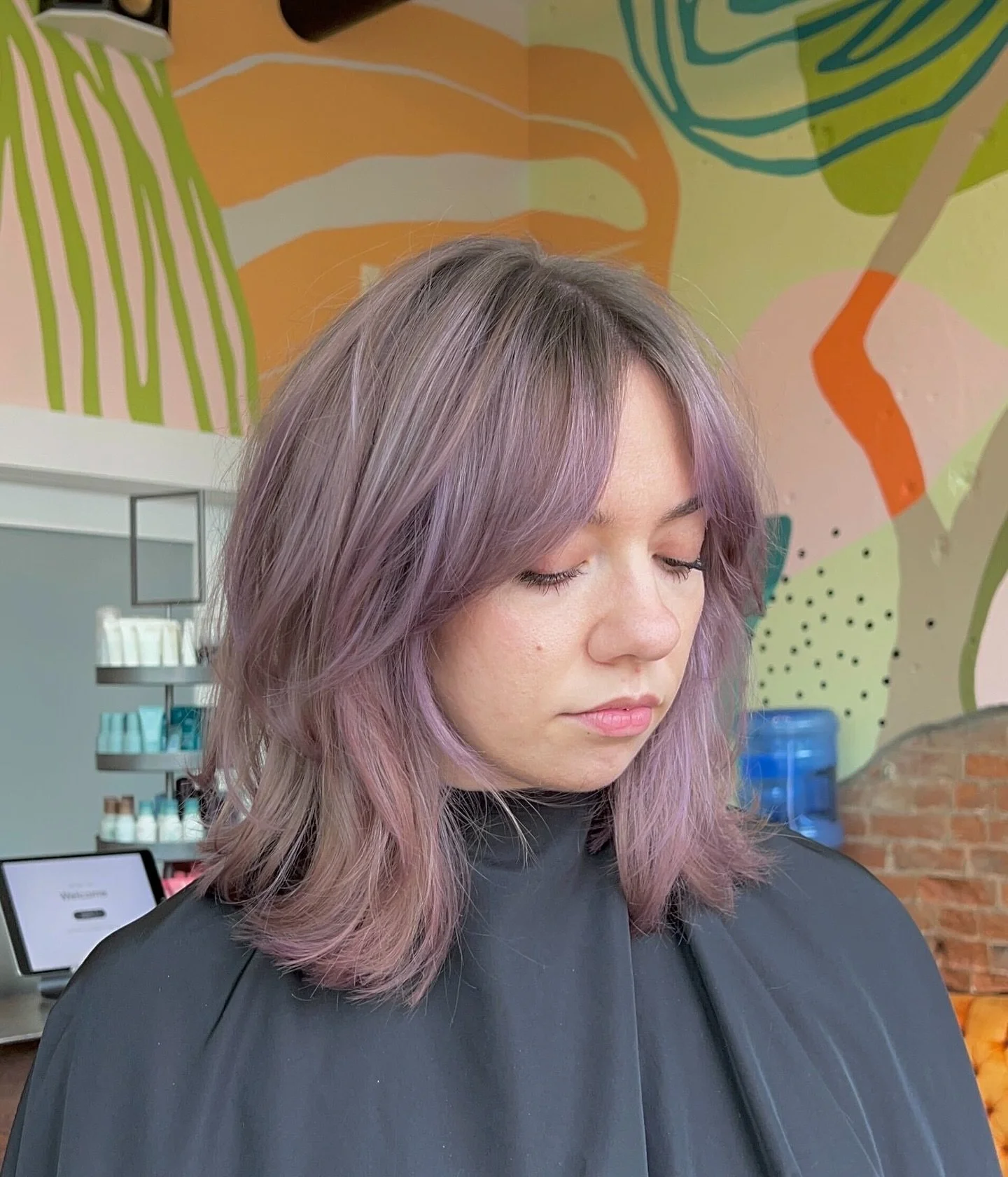 Still obsessing over this dreamy purple by Jolee! 💜🍇

Ready to try something bold + fun? She&rsquo;s your girl! 

#aveda #avedacolor #avedastylist #nkystylist #avedasalon