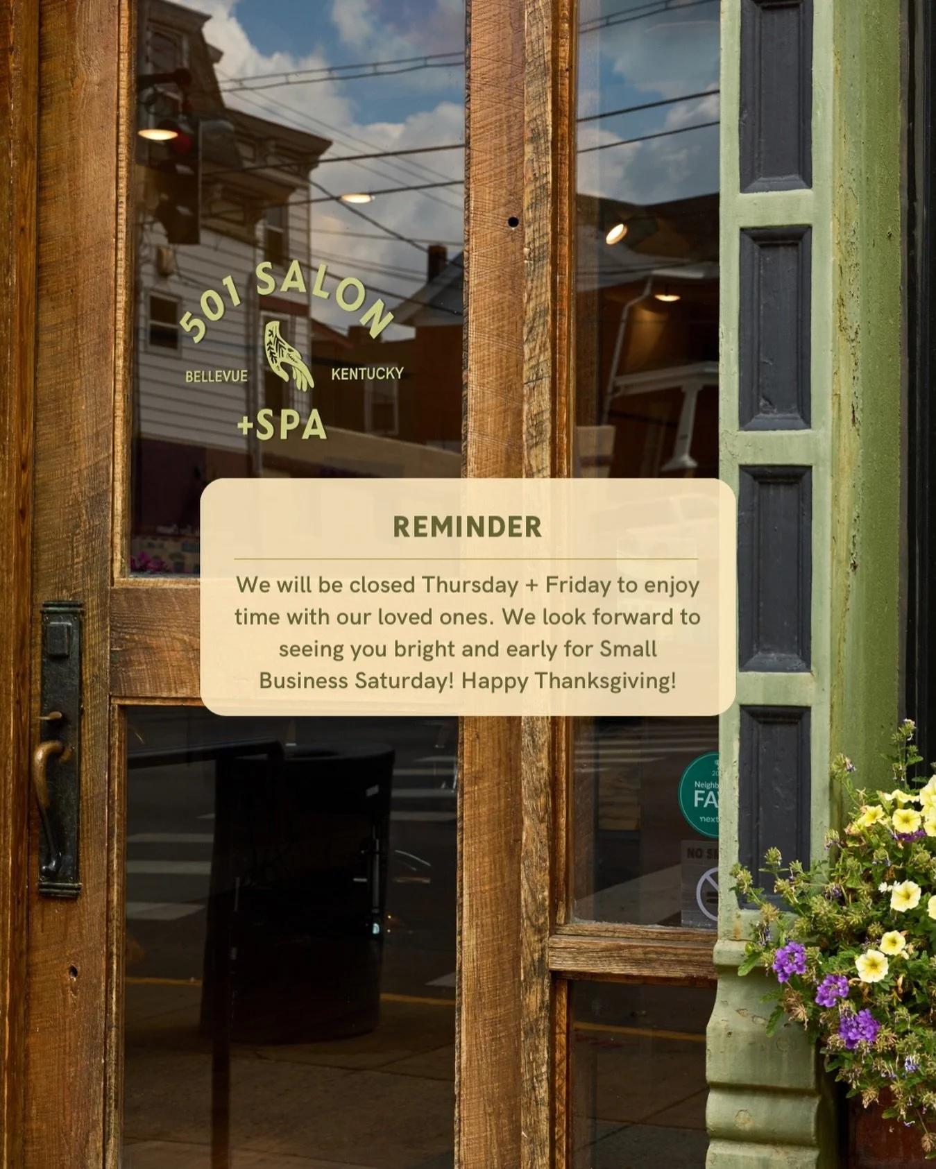 Happy Thanksgiving from all of us at 501! 🧡

As we wrap up for the holiday, we just want to say how grateful we are for this community. Thank you for trusting us, supporting us, and letting us be a small part of your life.

We&rsquo;ll be closed Thu