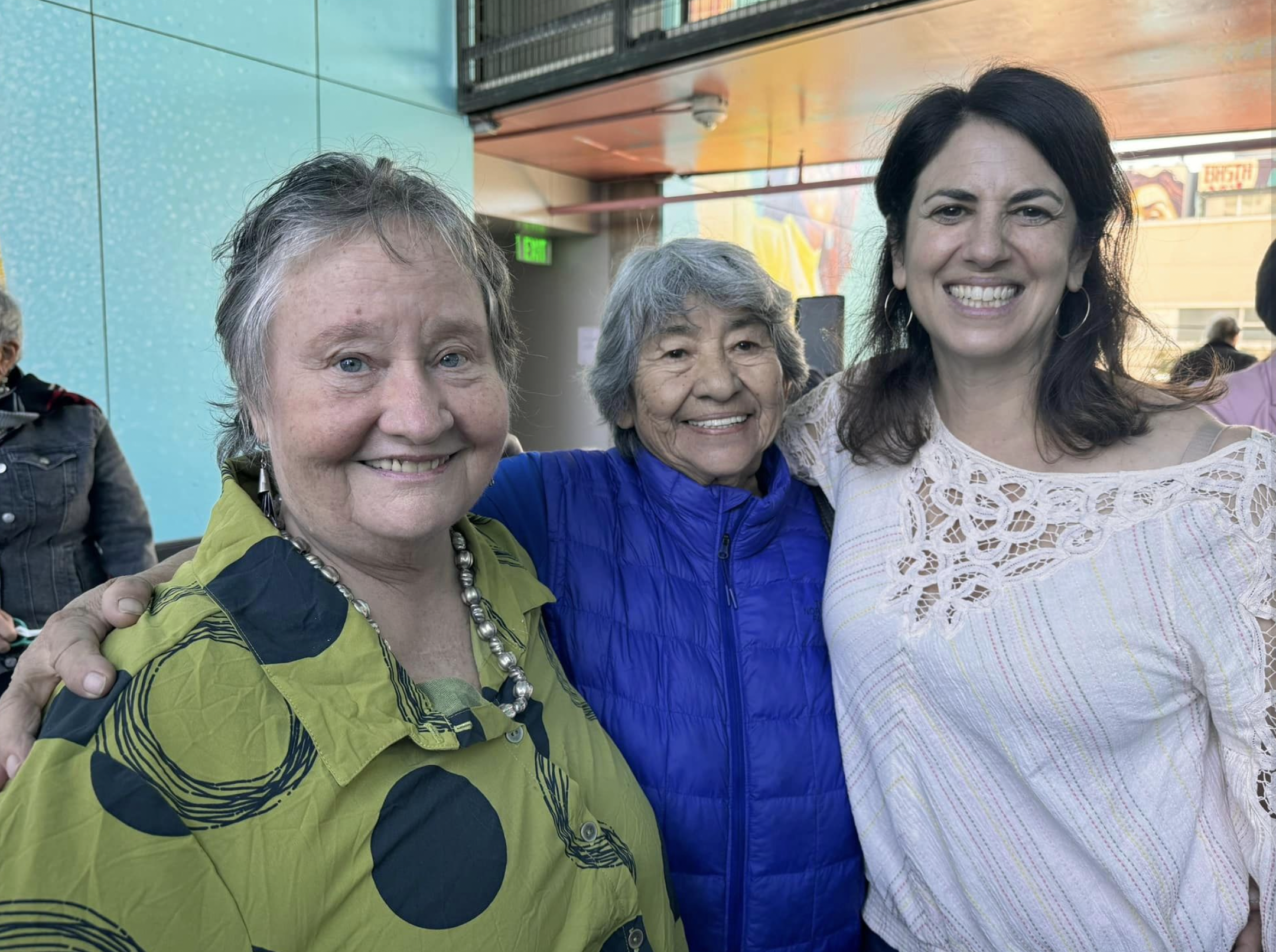Brooke Oliver, Hillary Supervisor Ronen, Elba Rivera.png