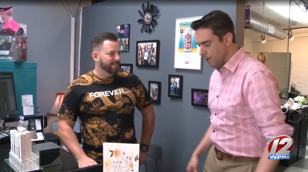 Brendan preps for StyleWeek