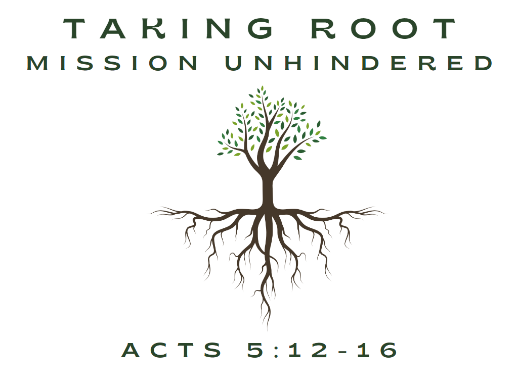 May 21st, 2023 - Taking Root: Mission Unhindered 