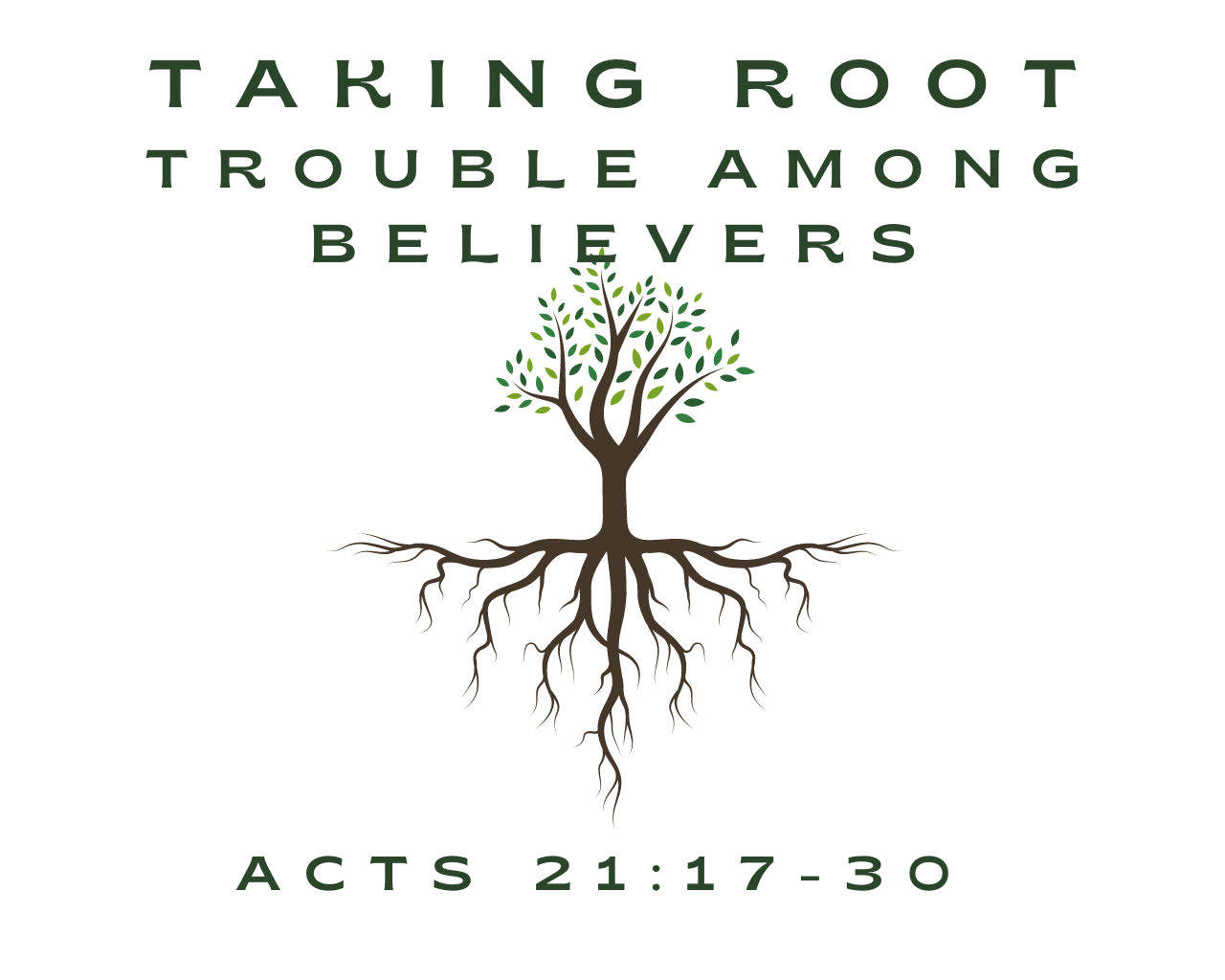 April 28th, 2024 - Taking Root: Trouble Among Believers 
