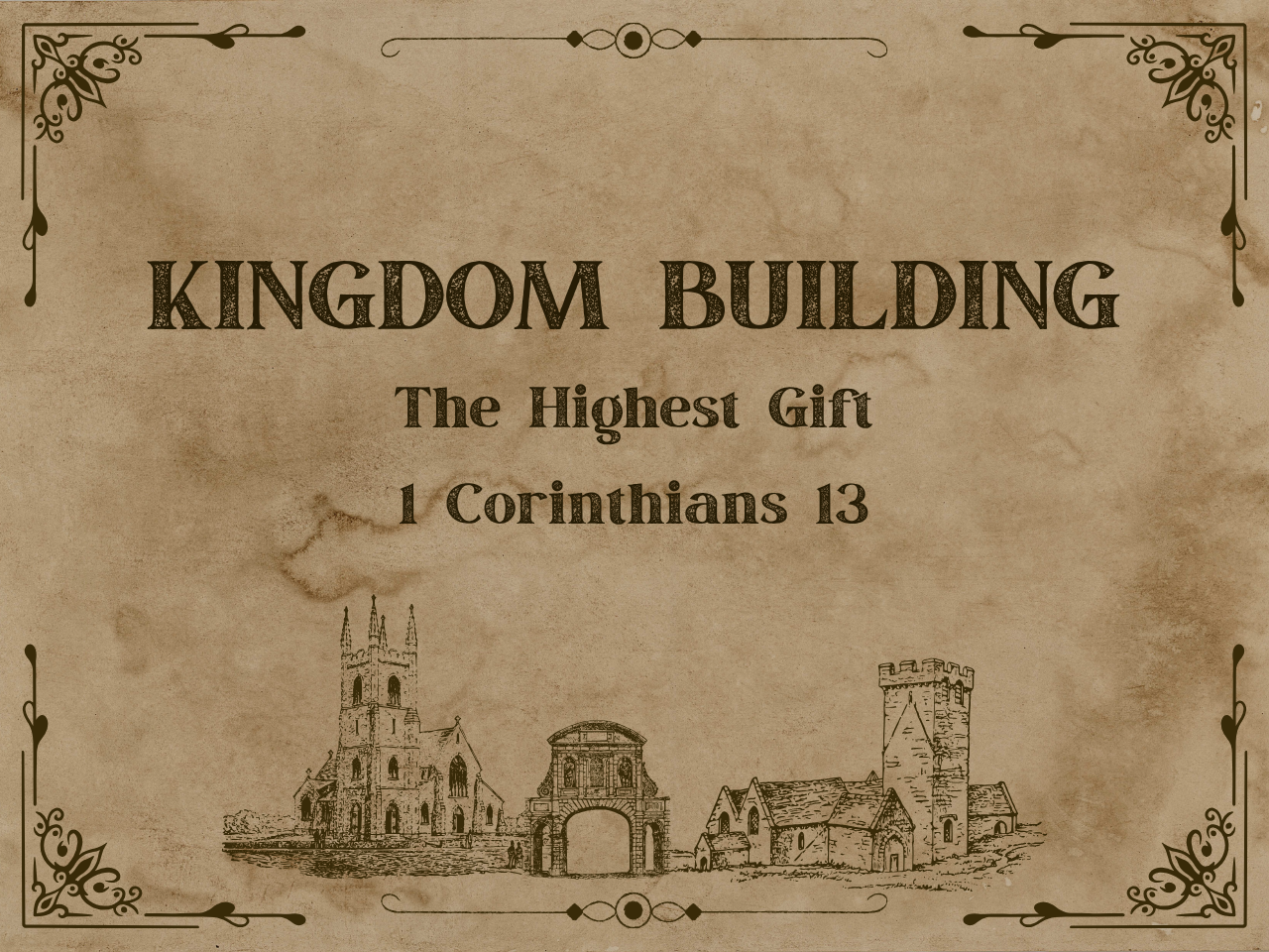 September 20th, 2026 - Live Stream - Kingdom Building: The Highest Gift 