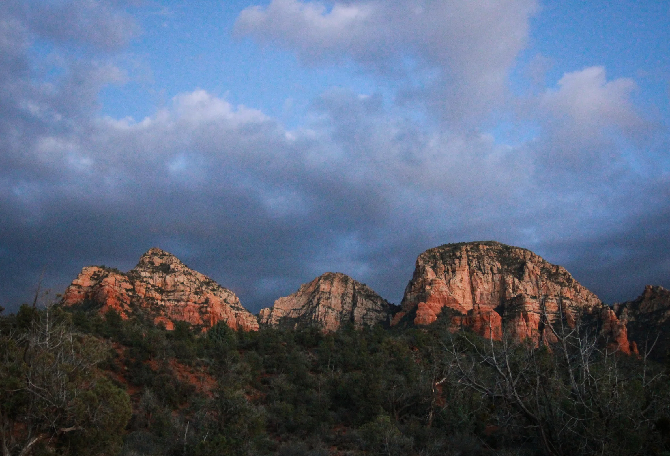 Mountain Light Dusk, Sedona, AZ