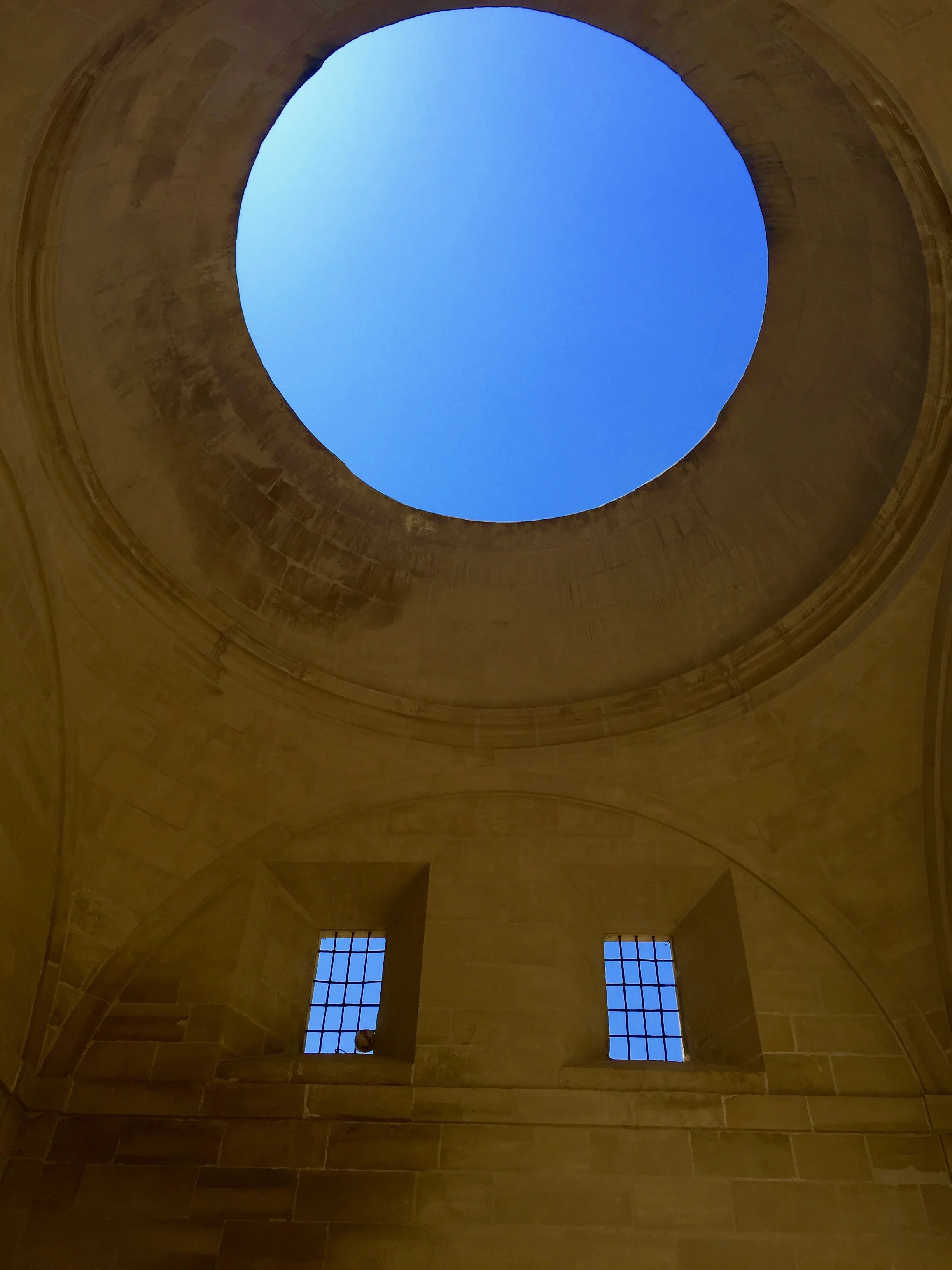 Spain Church -Blue Circle