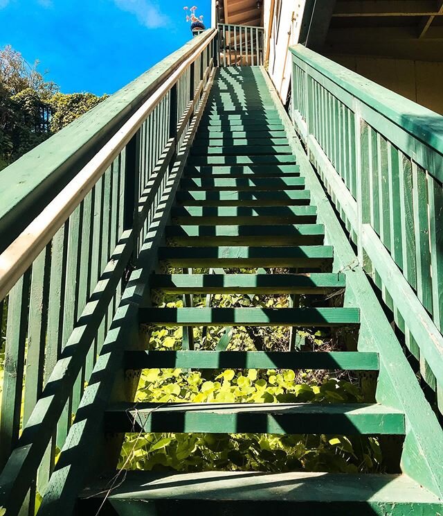 Stairway to ocean views in Laguna today...🌊