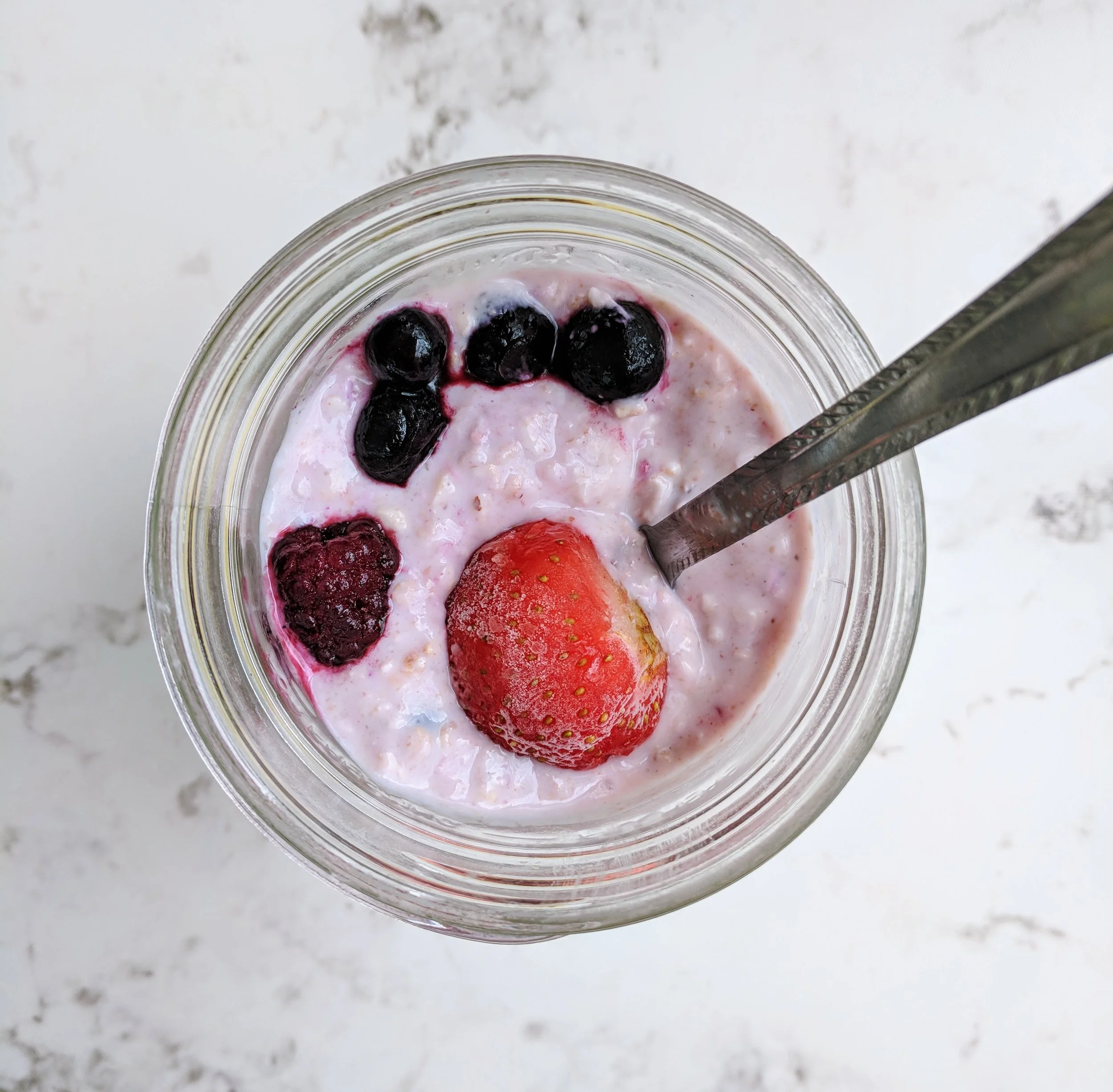 Super easy overnight oats