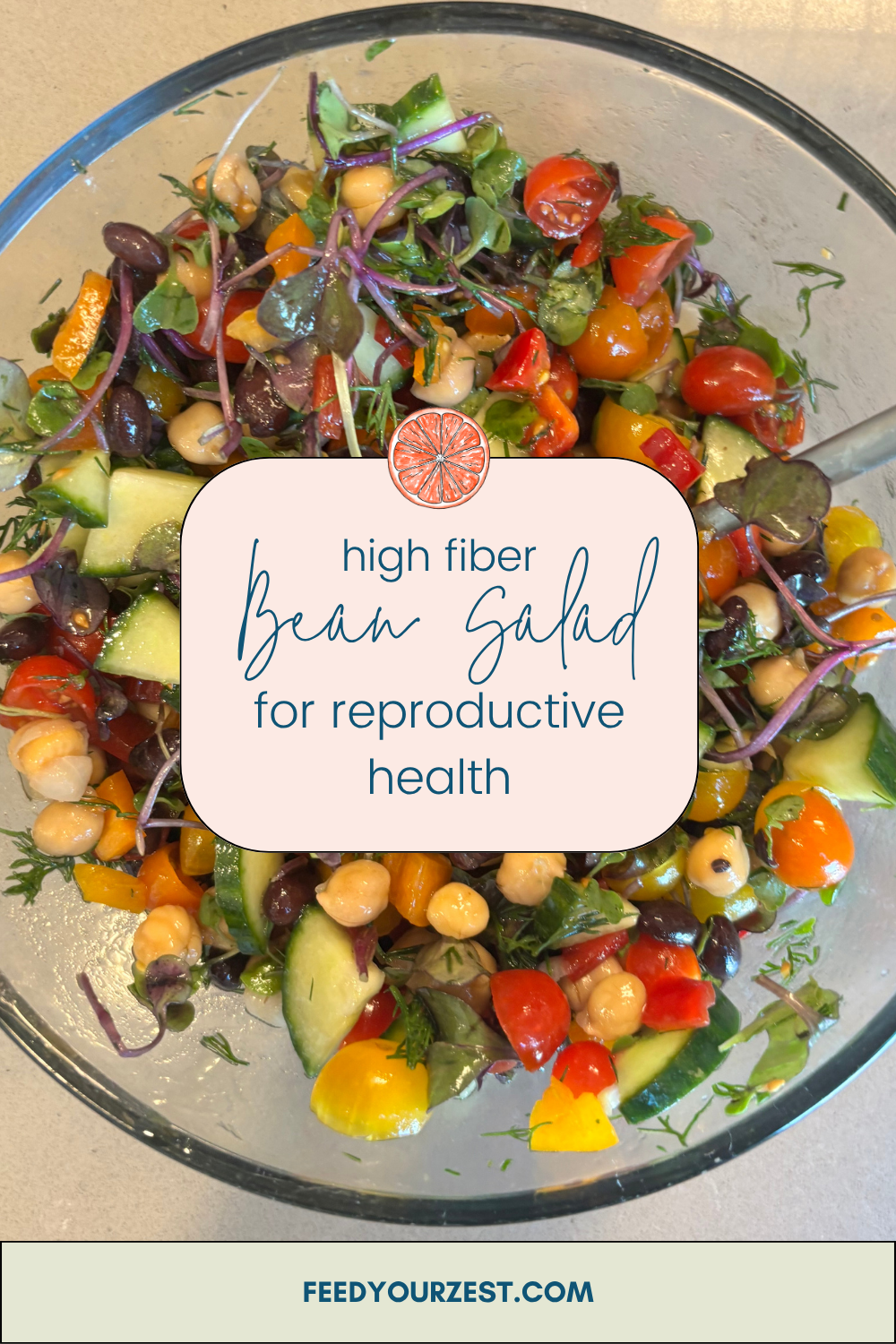 Lemon Dill Bean Salad