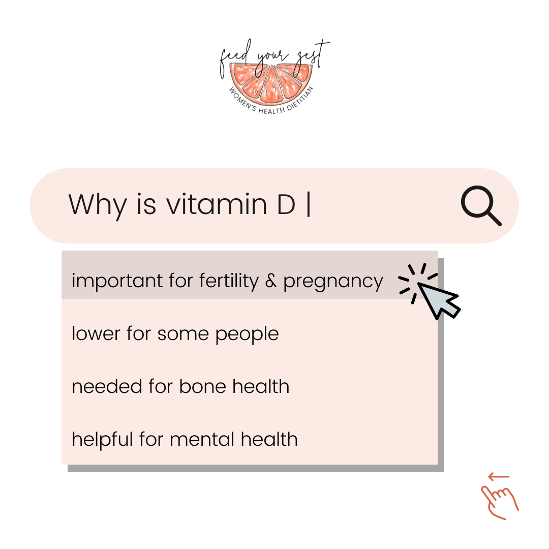 Why vitamin D is important for fertility and pregnancy — Dietitian