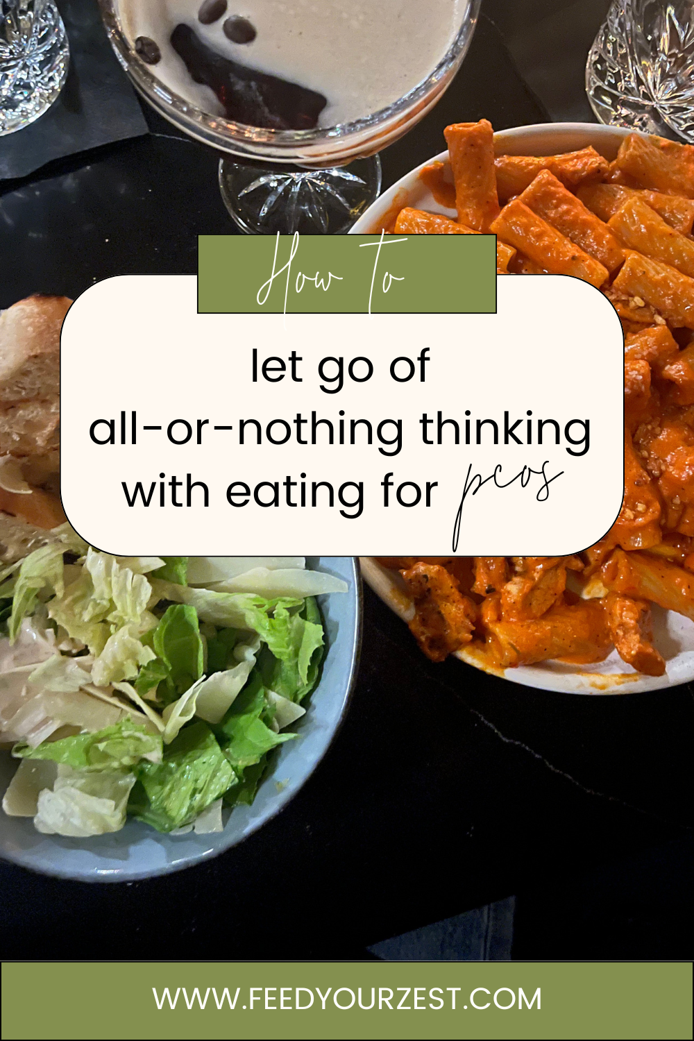 How to Let Go of All-or-Nothing Thinking with Eating for PCOS