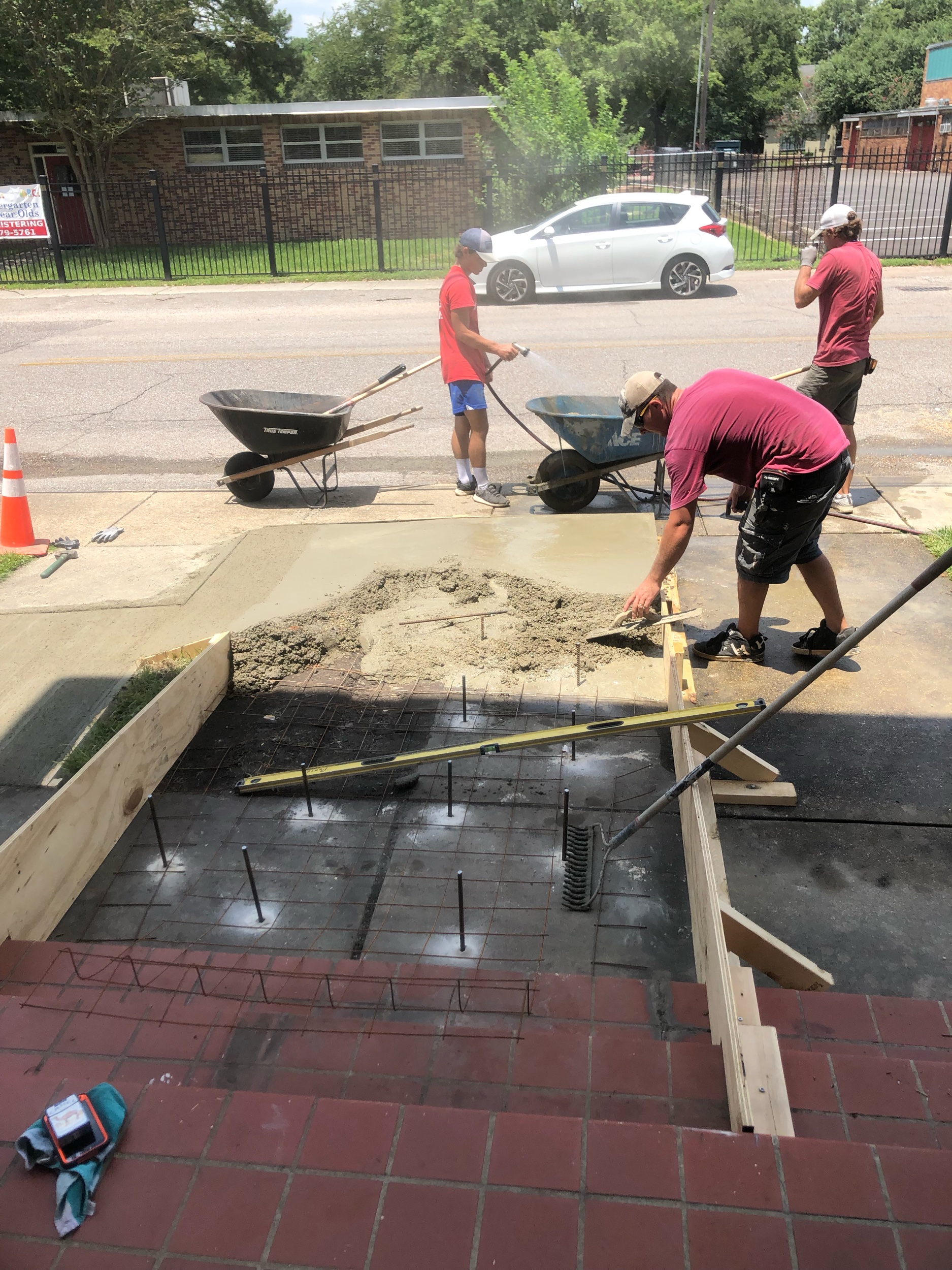 New Access Ramp to Parish Office