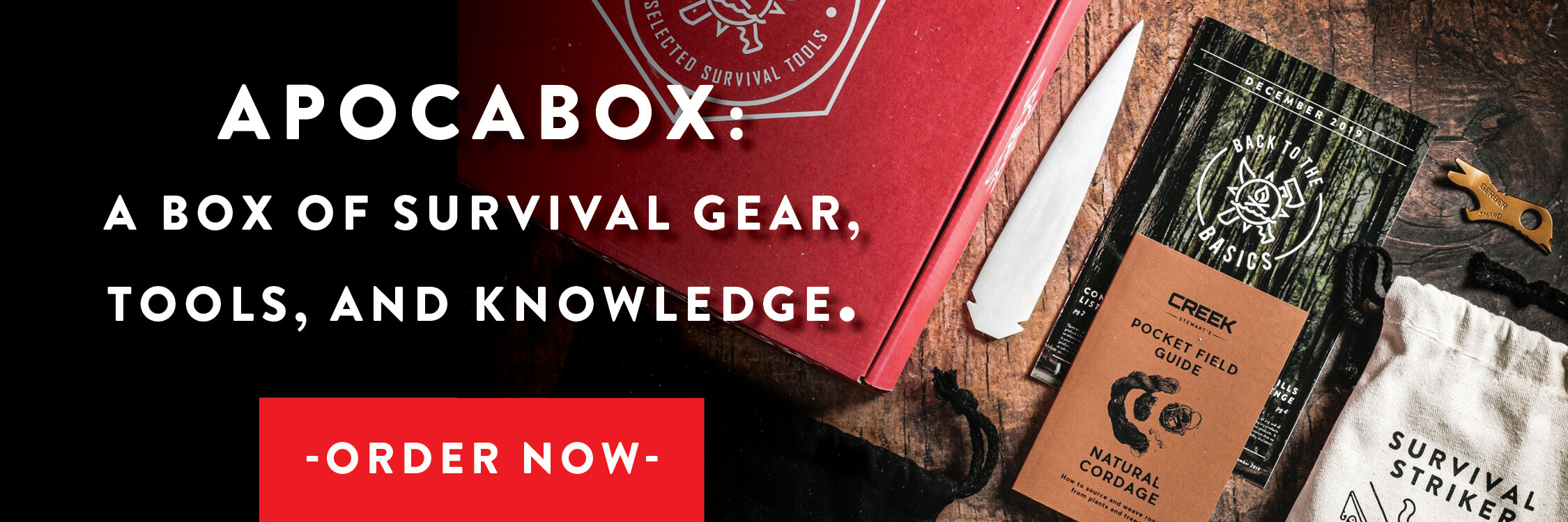 Monthly Survival Gear Box — APOCABOX