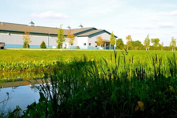 The TRI horseback riding facility.