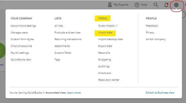 Importing Qbo File A Step-By-Step Guide to Importing Bank Data Into QuickBooks Online ...