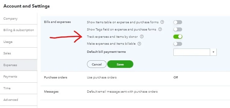 Tracking Grants by Donor in QuickBooks Online — Altruic Advisors