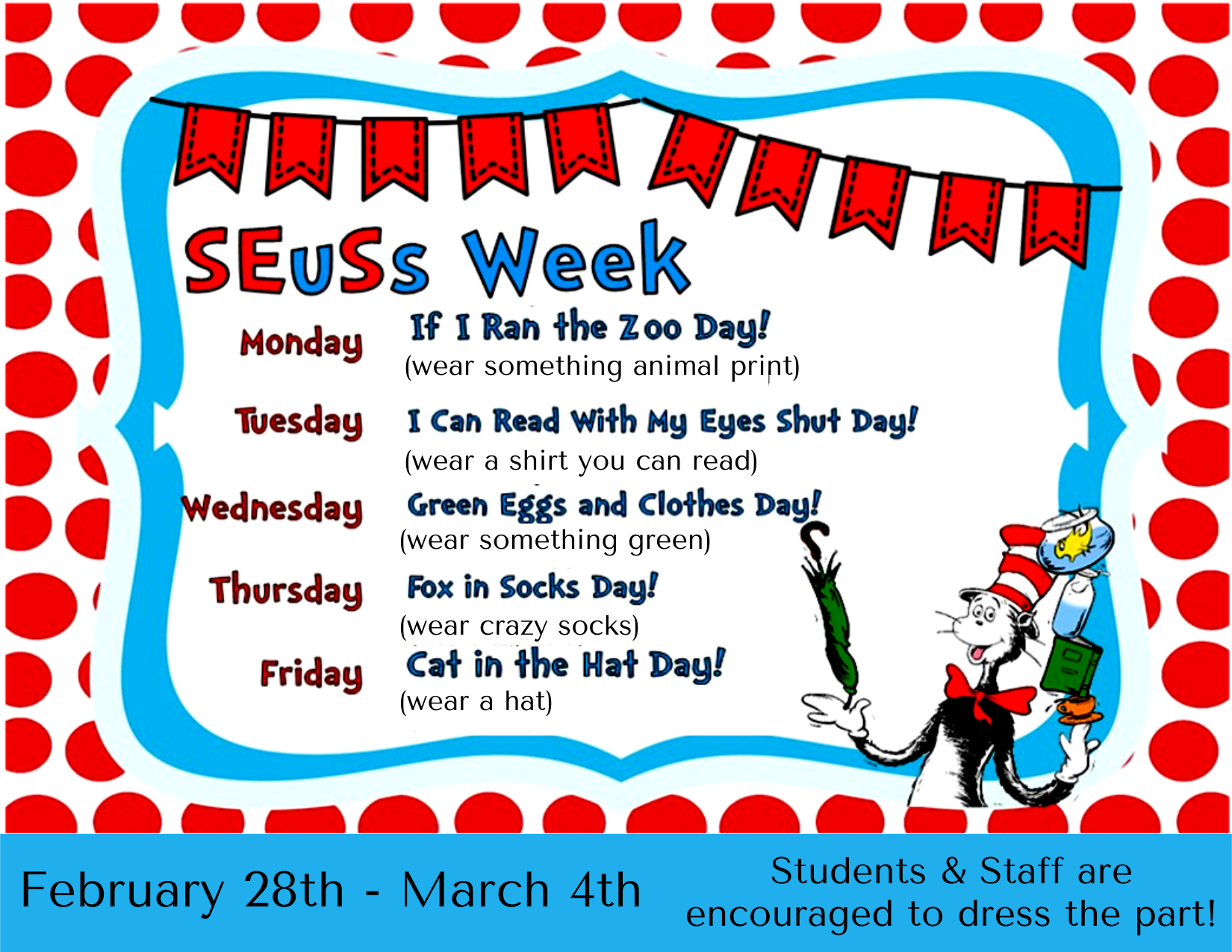 Dr Seuss Week Innovation Academy West