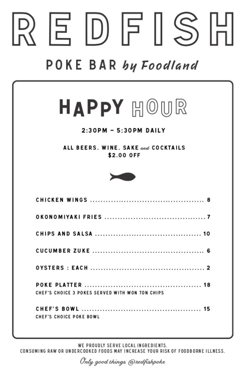 カカアコの レッドフィッシュ ポケバー By フードランド がお得なハッピーアワーをスタート Media Etc Jp