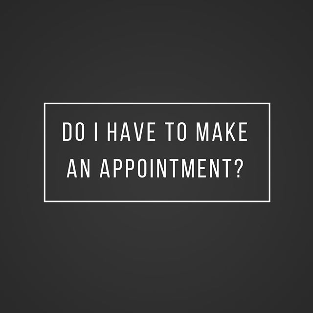 We try our best to take walk-in's whenever we can but it's always best to call and make an appointment. You may be surprised, we often have same day appointments. Just let the receptionist know what you need and she will do everything she can to assi