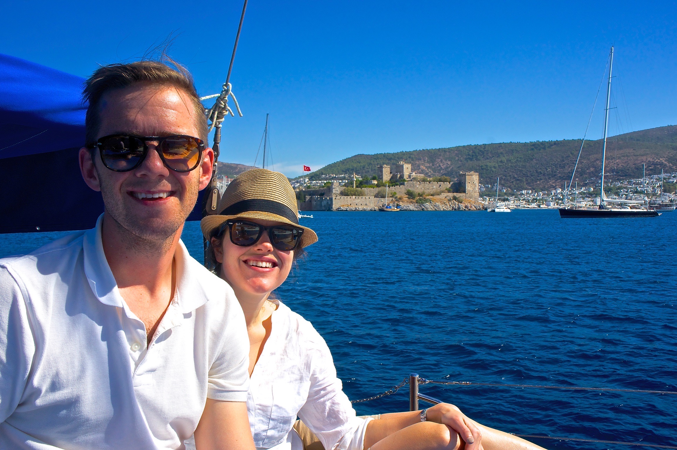 Matt and Ashley love traveling