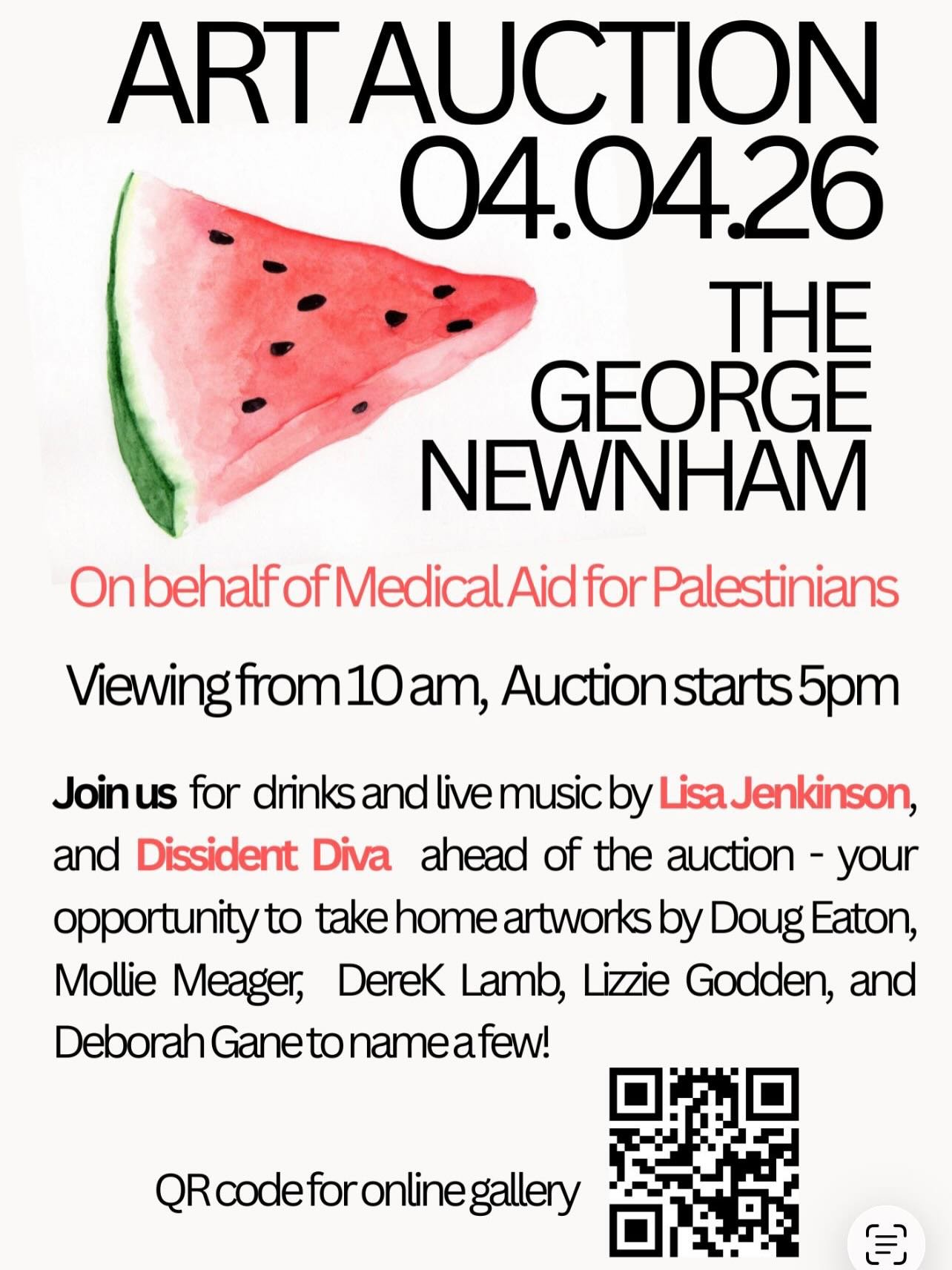 Come along on Saturday to support @medicalaidpal 💕 

Bid on your favourite pieces donated by local artists and enjoy some locally made refreshments and music
You can bid now by email to stephboocock@mail.com

Here&rsquo;s my piece - lot 18 &lsquo;Da