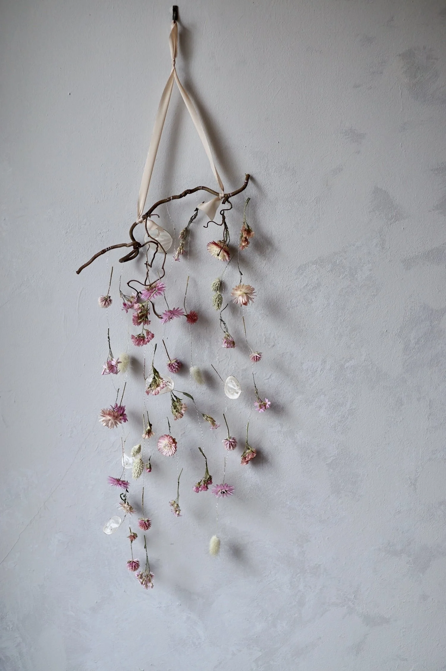Bespoke dried flower mobile