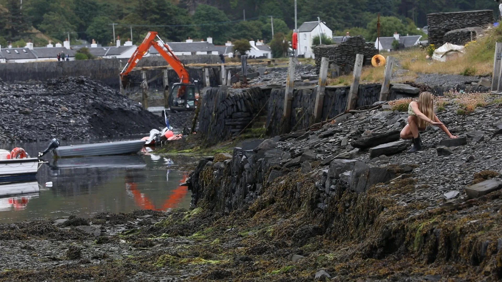 Screendance in the Landscape Workshop on Easdale Island, 2018