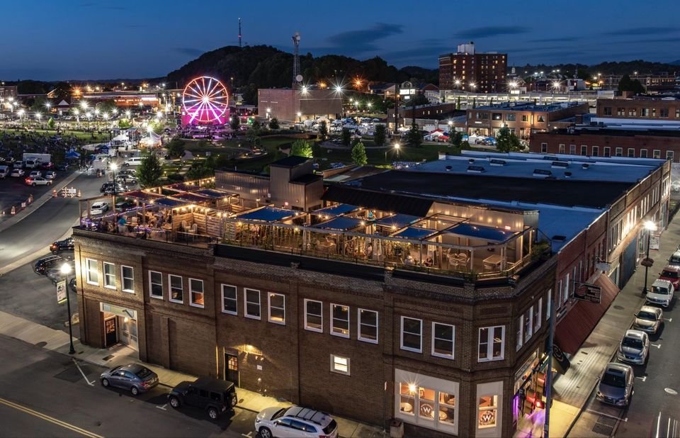 Basque Rooftop Bar Downtown Johnson City TN Rooftop Restaurant Tri