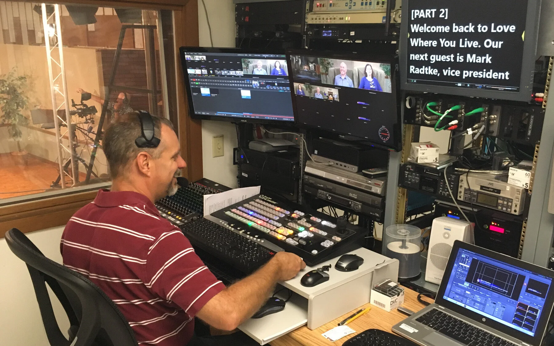 The WSCS control room