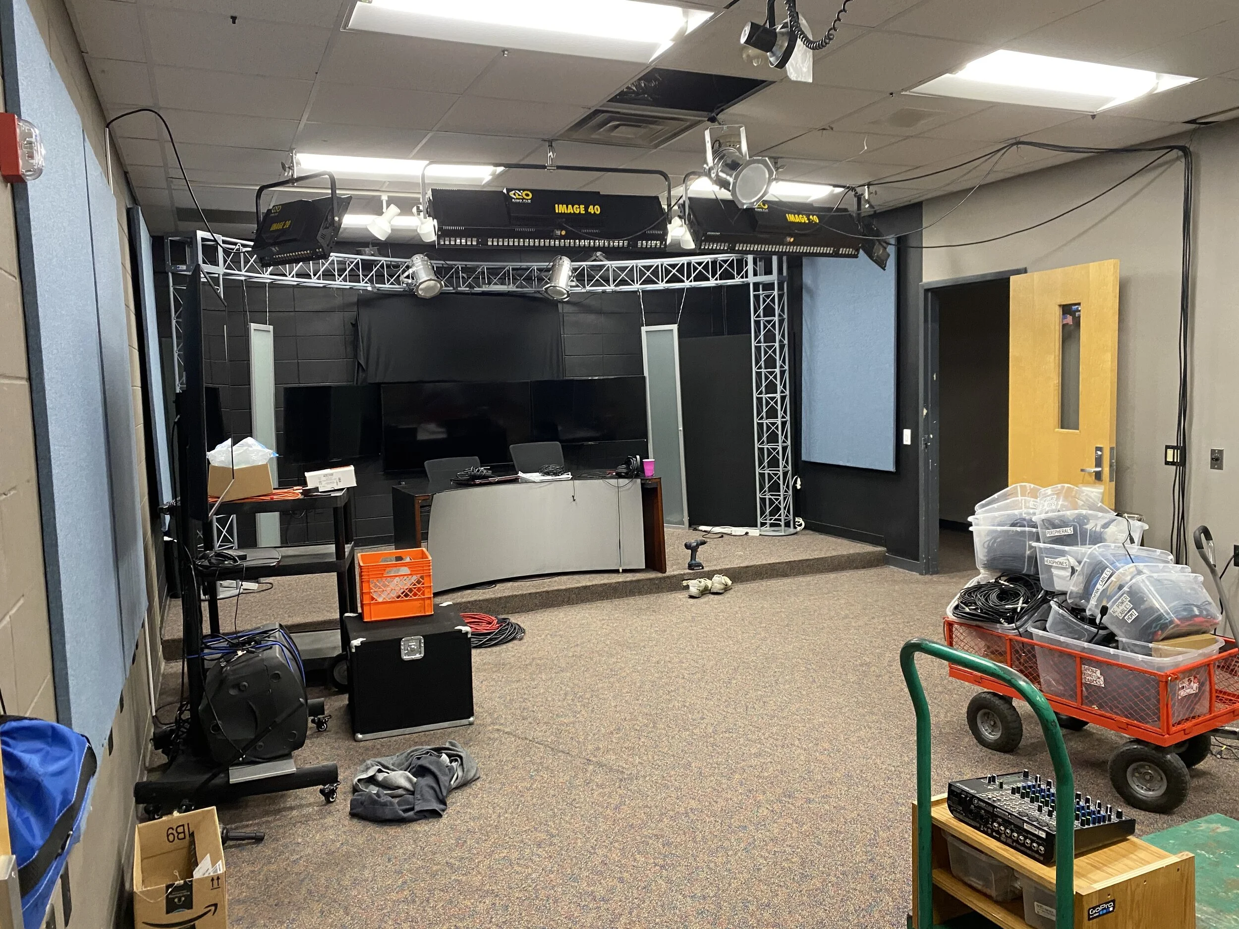 BEFORE the studio upgrade
