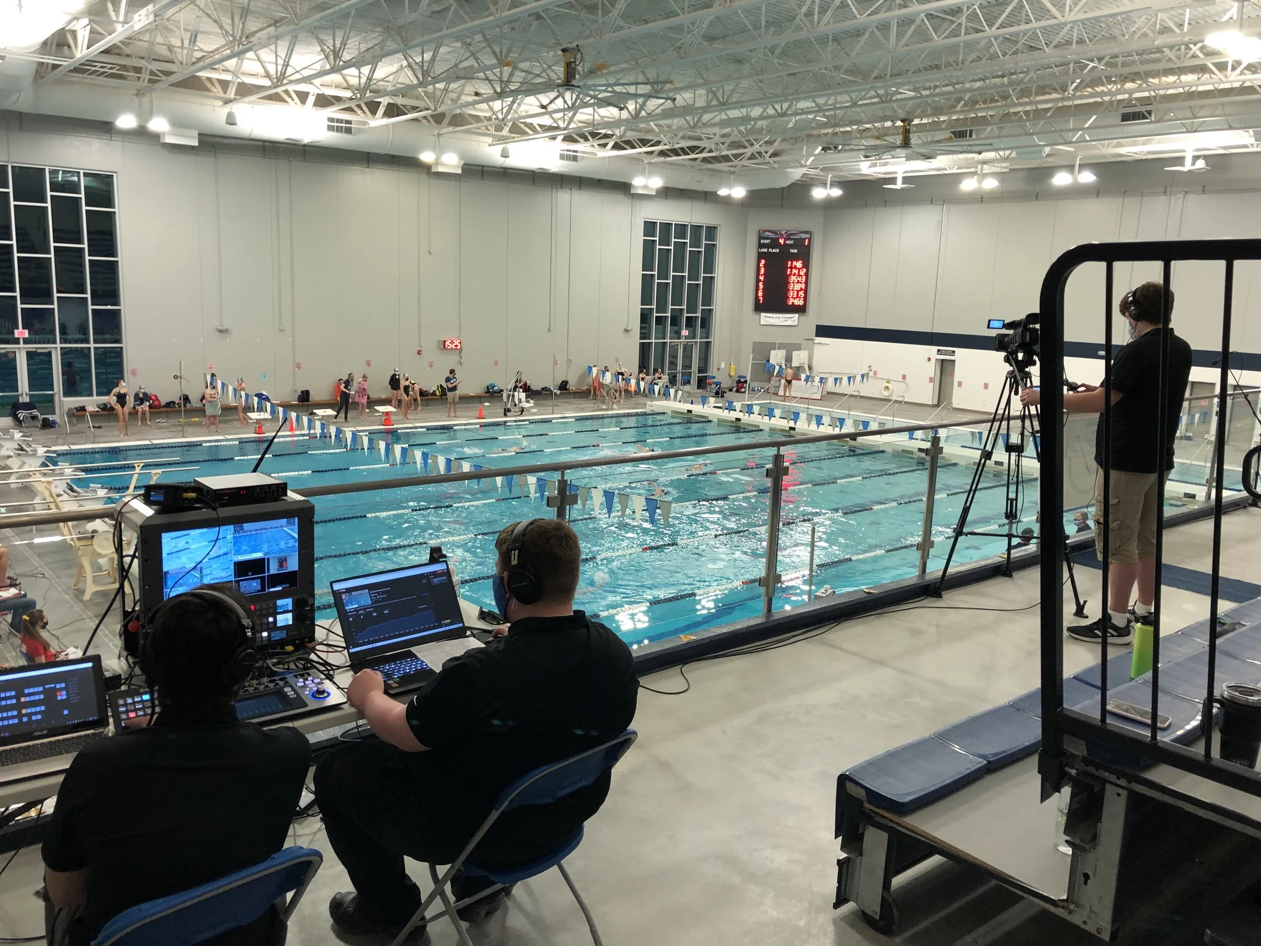 Girls Swimming Meets
