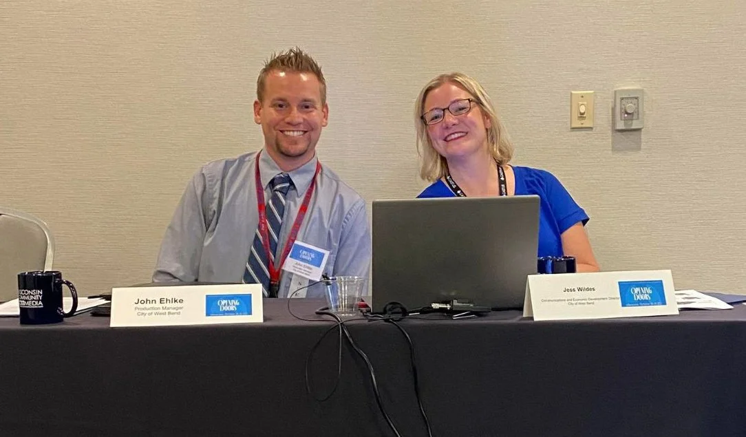 John Ehlke and Jess Wildes present a workshop at a WCM Conference