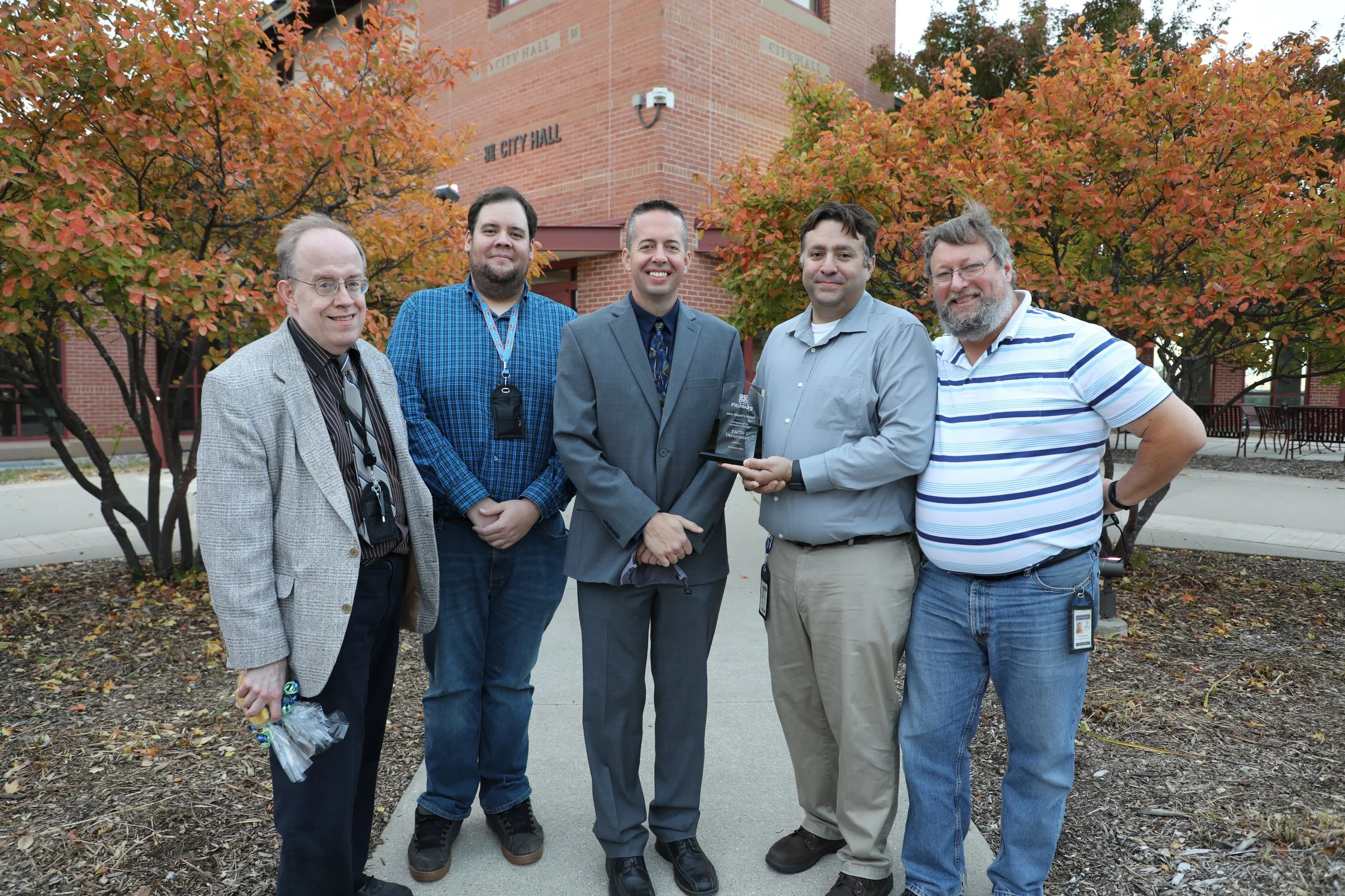 The award-winning team