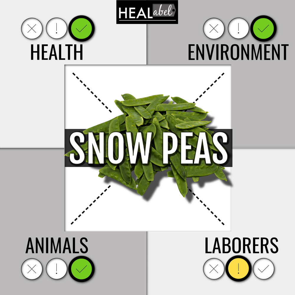 Are Snow Peas Good Or Bad 2022 Ingredient Guide For Health Environment Animals Laborers Healabel